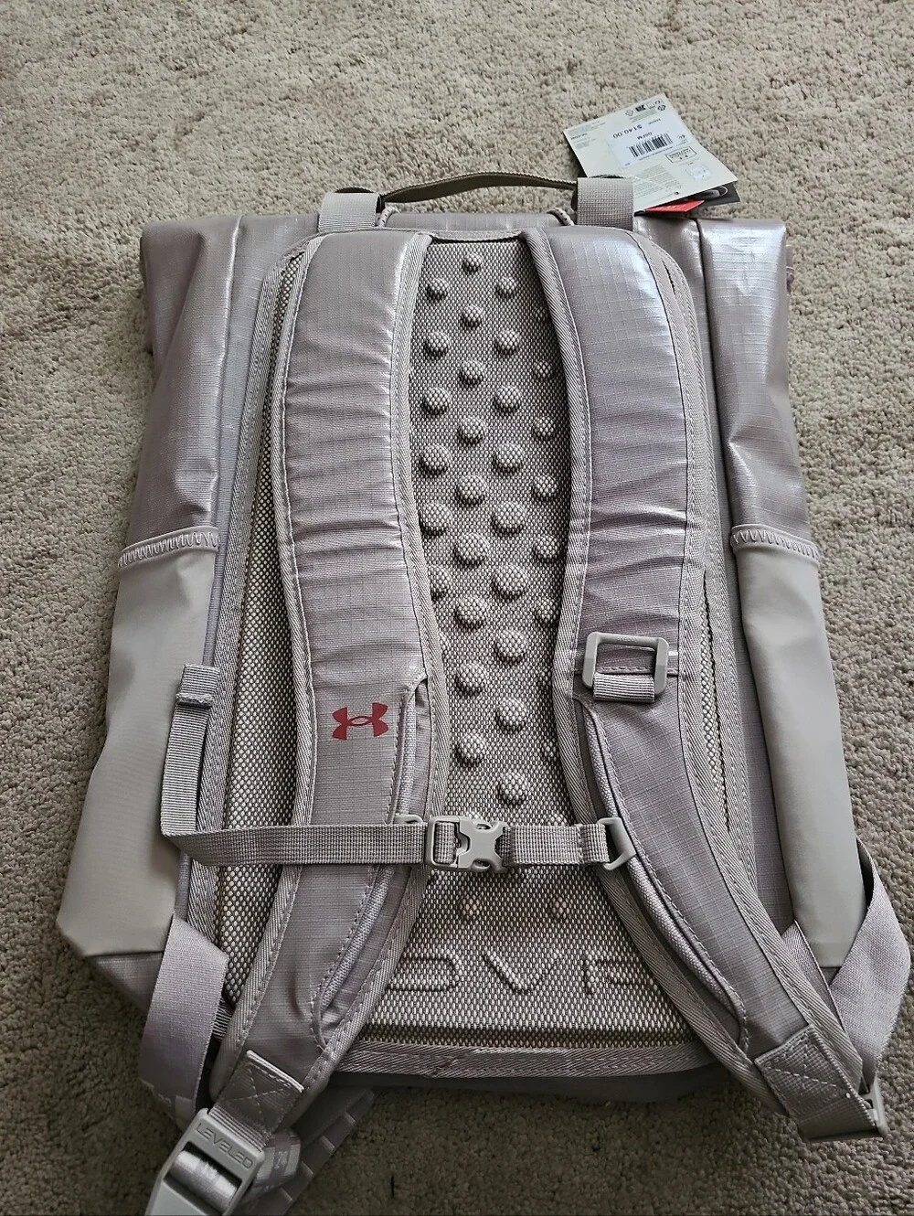 Under Armour Storm Backpack Summit HOVR Tan Hiking Waterproof New